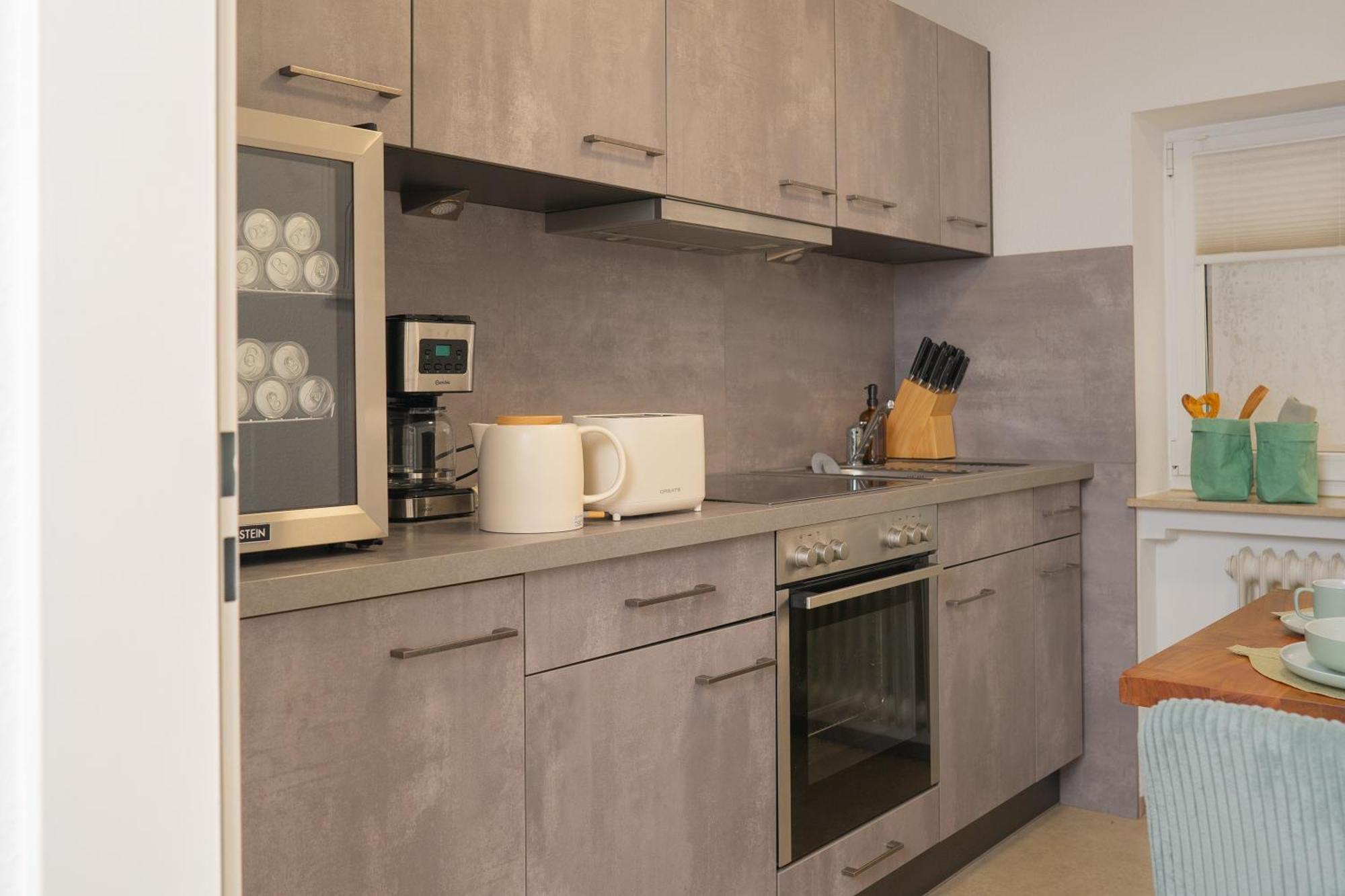 Einzigartiges Scandi Apartment - Innenstadt Mit Parkplatz, Balkon & Wlan - Perfekt Fuer Radfahrer Riedlingen Exterior foto